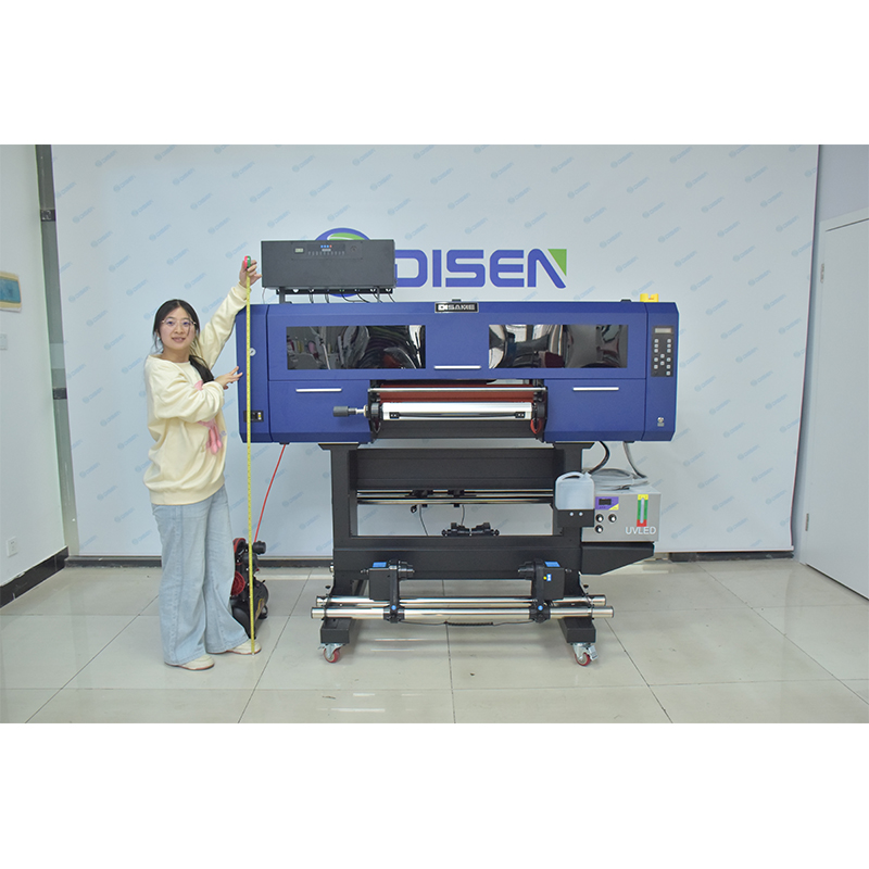 60cm UV DTF lebo ya kioo kioo ptinting Multicolor 3D Printing bei ya kiwanda