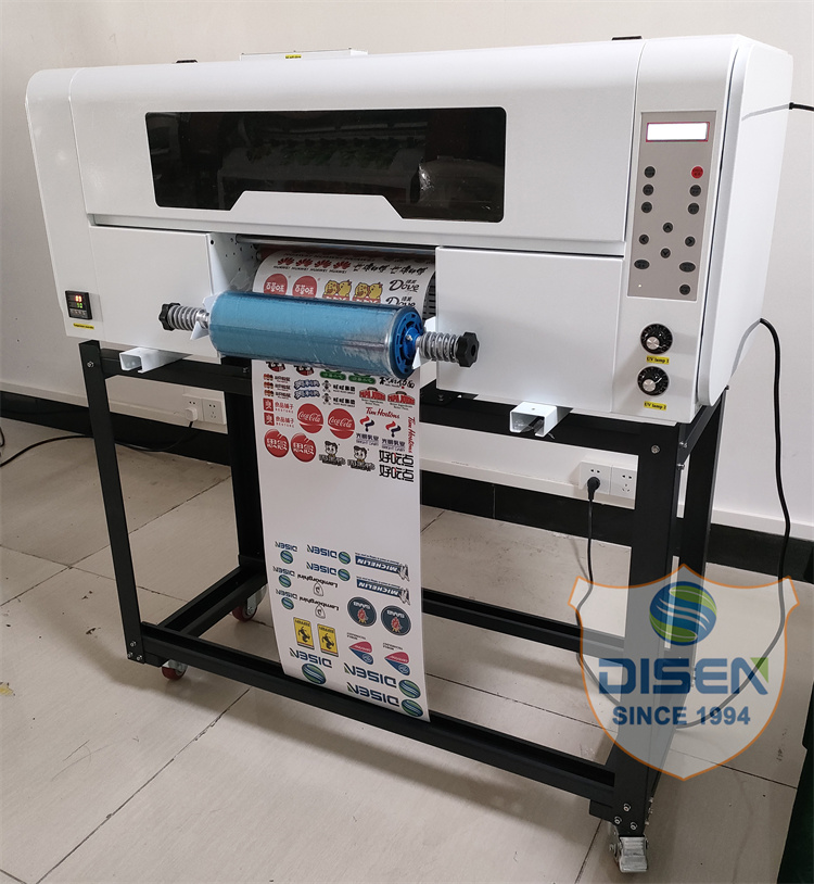 DS-HY300W 30cm Dtf UV Filamu Printer 3D A3 Roll Ili Kuviringishwa Moja kwa Moja kwa Filamu Dijitali Inkjet Flatbed Uv Printer Kwa Filamu ya A/B