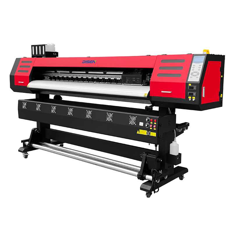 Mashine ya Kuchapisha yenye Umbizo pana XP600 1.6m 1.8m Industrial Eco Solvent Inkjet Printer Au Mashine ya Usablimishaji