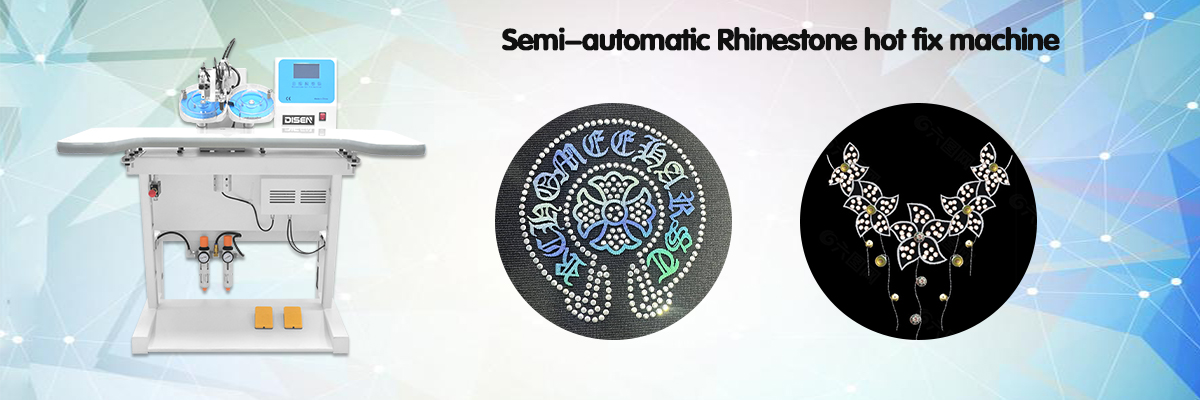 Semi-automatic Rhinestone Moto Fix Mashine