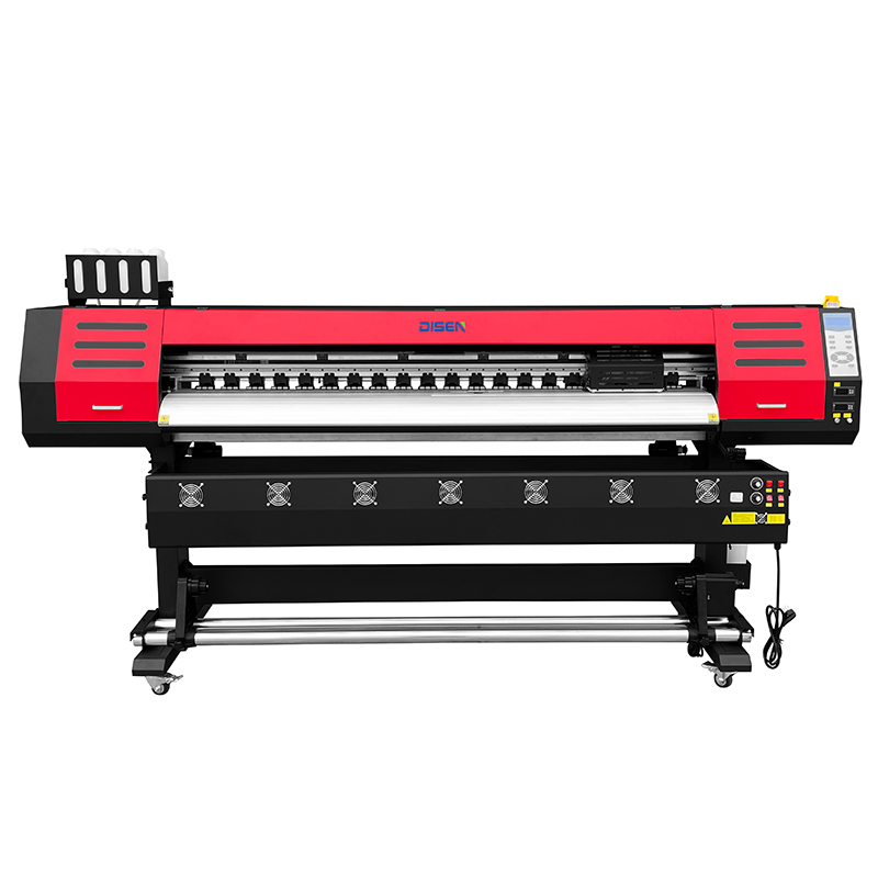 Mashine ya Kuchapisha yenye Umbizo pana XP600 1.6m 1.8m Industrial Eco Solvent Inkjet Printer Au Mashine ya Usablimishaji