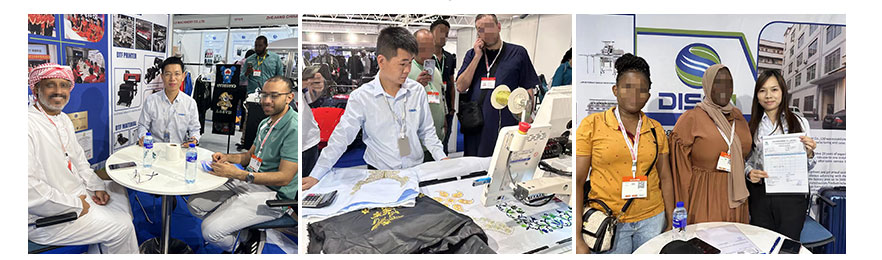 Maonyesho ya Dubai, picha na wateja