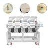 DS-1504 Mashine ya Embroidery ya Kompyuta 4 Vichwa T-Shirt Hat Embroidery