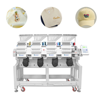 DS-1504 Mashine ya Embroidery ya Kompyuta 4 Vichwa T-Shirt Hat Embroidery