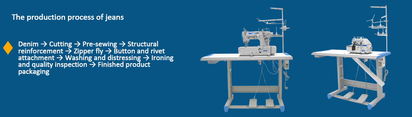 Mchakato wa uzalishaji wa jeans