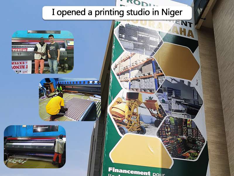 Nilifungua studio ya kuchapa huko Niger