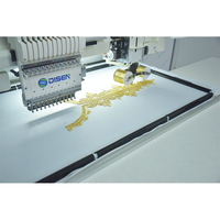 Mashine ya Kudarizi ya Kutambaza ya Cording 1200*500mm Embroidery ya kofia ya kofia ya kofia