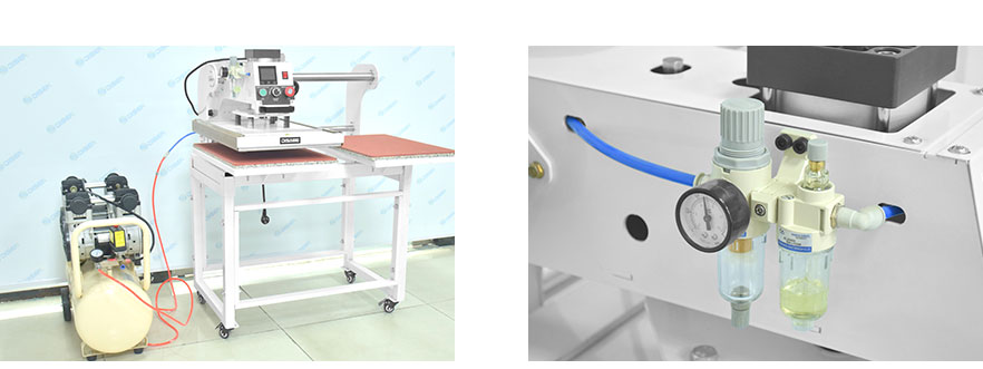 Uunganisho wa matumizi na compressor ya hewa