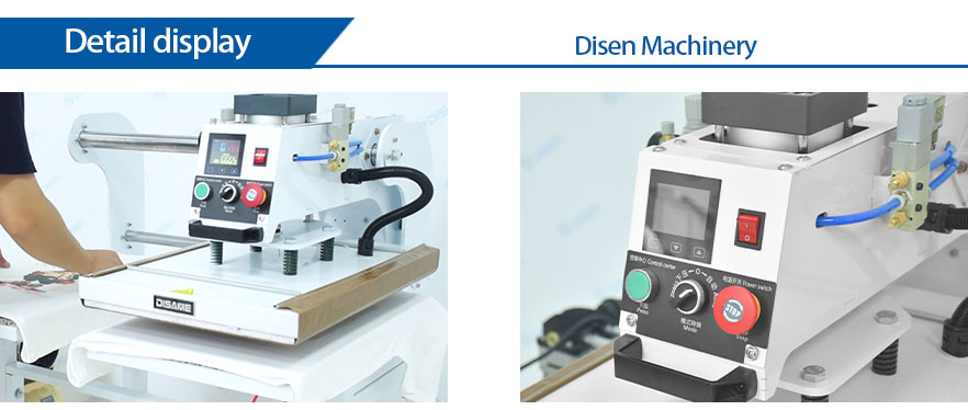 Mashine ya kubofya joto yenye ubadilishaji wa modi